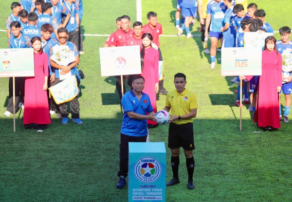 Khai mạc giải bóng đá Thanh Niên sinh viên quốc tế lần II - 2026 cúp Thaco Khai mạc giải bóng đá Thanh Niên sinh viên quốc tế lần II - 2026 cúp Thaco