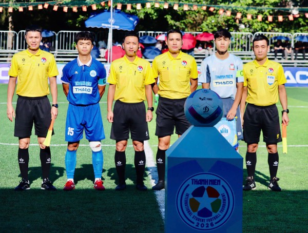 Khai mạc giải bóng đá Thanh Niên sinh viên quốc tế lần II - 2026 cúp Thaco Khai mạc giải bóng đá Thanh Niên sinh viên quốc tế lần II - 2026 cúp Thaco