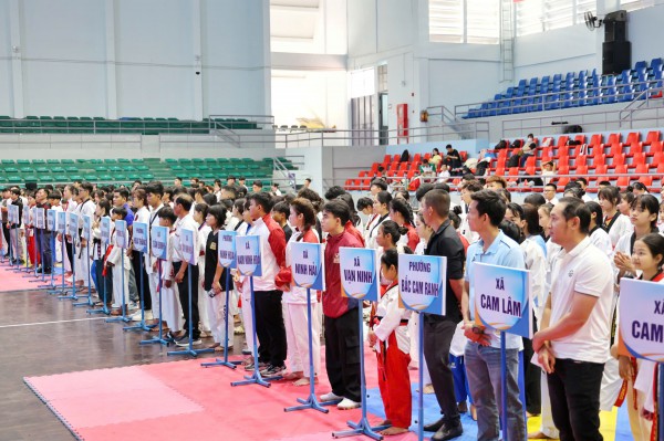 Khánh Hòa khai mạc giải taekwondo các nhóm tuổi Đại hội TDTT tỉnh lần thứ I 2026 Khánh Hòa khai mạc giải taekwondo các nhóm tuổi Đại hội TDTT tỉnh lần thứ I 2026