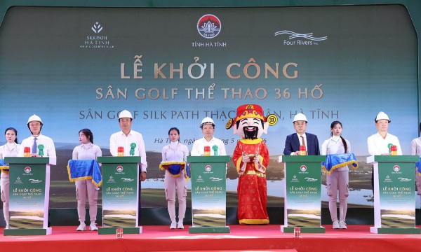 Khởi công sân golf 36 hố quy đẳng cấp quốc tế tại Hà Tĩnh Khởi công sân golf 36 hố quy đẳng cấp quốc tế tại Hà Tĩnh