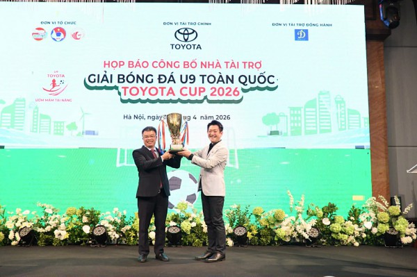 Khởi tranh giải U.9 toàn quốc 2026 vì tương lai tươi sáng của bóng đá Việt Nam Khởi tranh giải U.9 toàn quốc 2026 vì tương lai tươi sáng của bóng đá Việt Nam