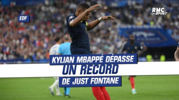 Kylian Mbappe phá kỷ lục ghi bàn của huyền thoại Just Fontaine