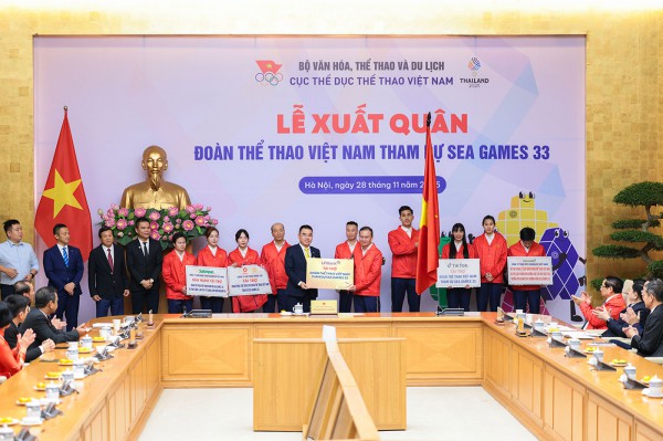 LPBank ‘tiếp lửa’ Đoàn Thể thao Việt Nam chinh phục ‘giấc mơ vàng’ tại SEA Games 33 LPBank ‘tiếp lửa’ Đoàn Thể thao Việt Nam chinh phục ‘giấc mơ vàng’ tại SEA Games 33