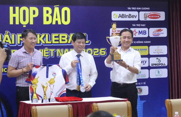 Lần đầu tiên tổ chức giải pickleball cho người làm báo tại Việt Nam