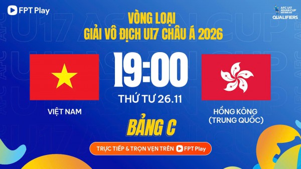Lịch thi đấu U.17 Việt Nam hôm nay: Phải thắng Hồng Kông để đứng trên Malaysia, xem kênh nào? Lịch thi đấu U.17 Việt Nam hôm nay: Phải thắng Hồng Kông để đứng trên Malaysia, xem kênh nào?