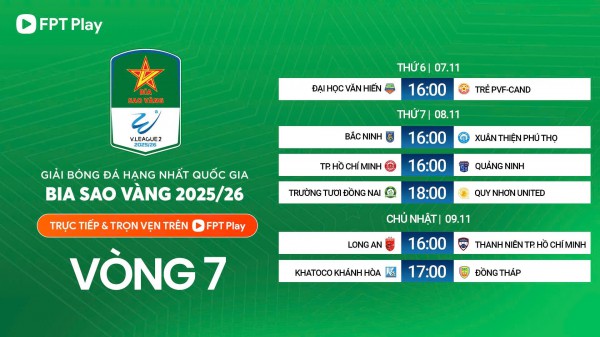 Lịch thi đấu giải hạng nhất: Trường Tươi Đồng Nai gian nan tìm lại ngôi đầu Lịch thi đấu giải hạng nhất: Trường Tươi Đồng Nai gian nan tìm lại ngôi đầu