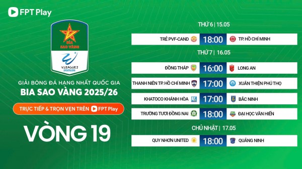Lịch thi đấu hạng nhất rất nóng: Trường Tươi Đồng Nai và Bắc Ninh coi chừng 'cạm bẫy'