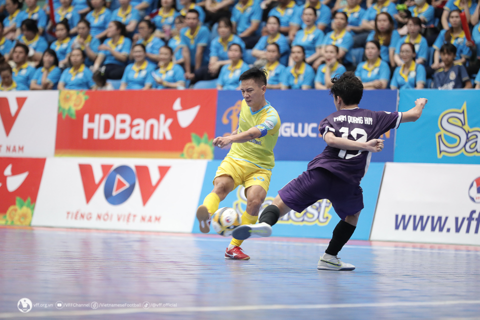 Lượt 3 giải futsal HDBank VĐQG 2024: Sahako và Sanvinest Khánh Hòa thắng trận đầu tiên