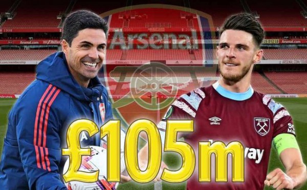 Man City rút lui, Arsenal chuẩn bị hoàn tất thương vụ chiêu mộ Declan Rice