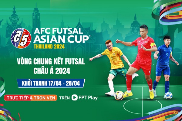 Mục tiêu kép của đội tuyển Việt Nam tại giải futsal châu Á, mơ ước vinh quang