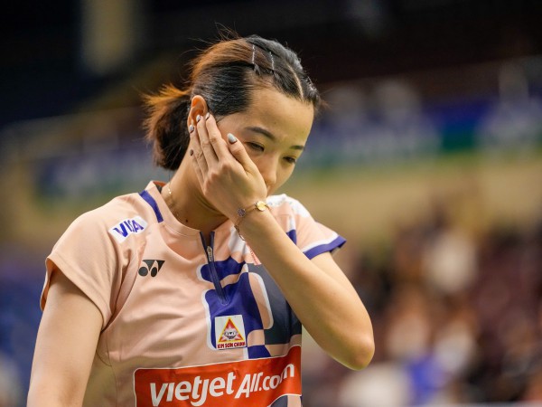 Nguyễn Thùy Linh nếm trải nỗi buồn thua cuộc ở giải cầu lông All England Open