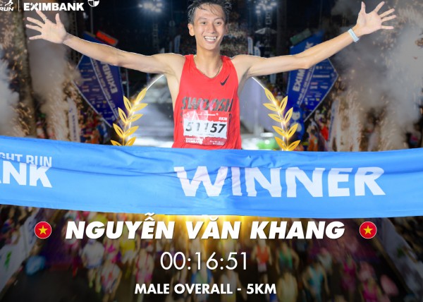 Nhiều kỷ lục đáng kinh ngạc ở giải chạy đêm TP.HCM