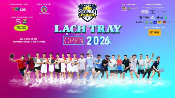 Quang Dương và dàn sao pickleball Việt Nam hội ngộ ở giải Lạch Tray Open