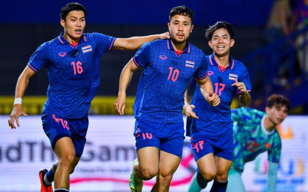 SEA Games 32 – U22 Thái Lan 3-0 U22 Myanmar: Chiến thắng thuyết phục, khác biệt đẳng cấp