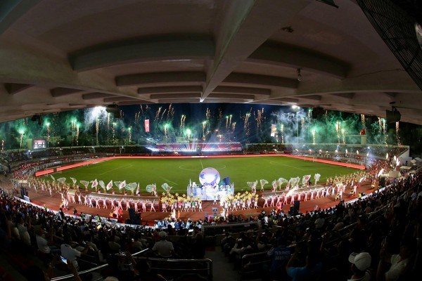 Sân Thống Nhất hồi sinh không khí lễ hội, đội Công an TP.HCM tạo điểm nhấn Sân Thống Nhất hồi sinh không khí lễ hội, đội Công an TP.HCM tạo điểm nhấn