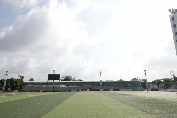 Sân bóng Trường ĐH Đồng Tháp đã sẵn sàng cho TNSV THACO cup 2026 Sân bóng Trường ĐH Đồng Tháp đã sẵn sàng cho TNSV THACO cup 2026