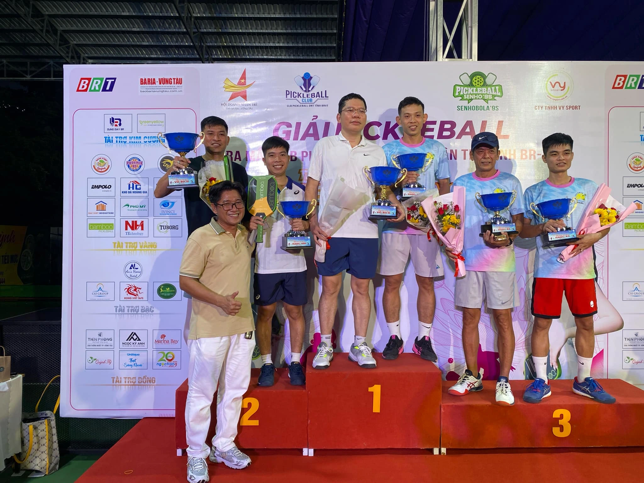 Sôi động giải pickleball Senhobola'9S Bà Rịa - Vũng Tàu