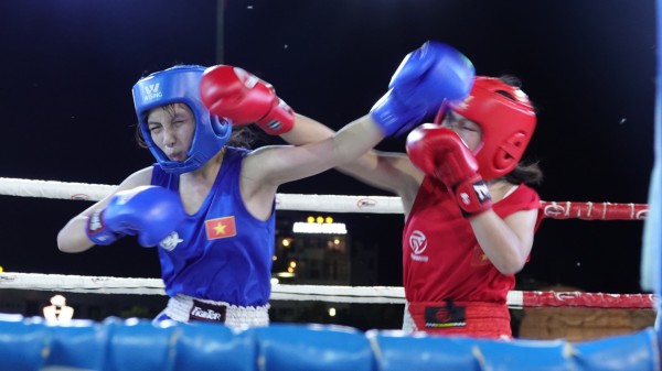 Sôi nổi giải vô địch trẻ kickboxing tỉnh Bình Định