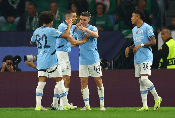 Sporting Lisbon thắng đậm Man City, HLV Amorim trong cơn mộng đẹp trước khi tiếp quản M.U