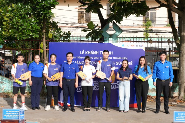 TCP Việt Nam hoàn thành 15 Không Gian Thể thao Thanh Niên trên toàn quốc