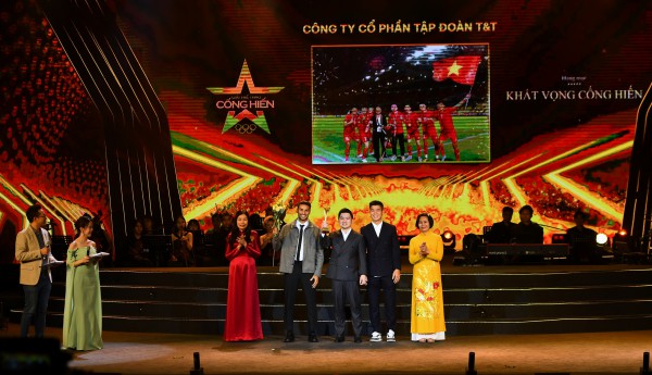 T&T Group được vinh danh giải Cống hiến 2026 hạng mục Thể thao
