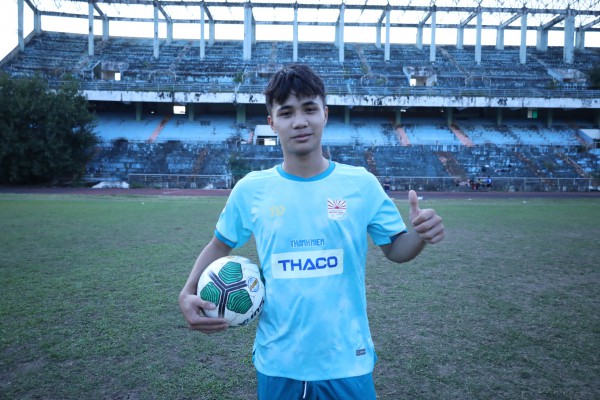 Tân binh Trường CĐ Phương Đông Đà Nẵng không ngại áp lực, sẵn sàng cống hiến hết mình