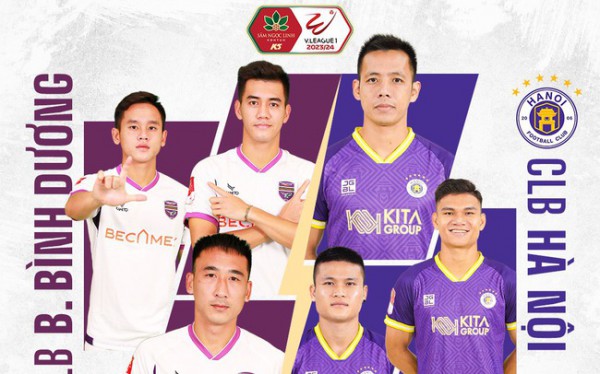 Thông tin trước trận đấu bù vòng 1 V.League: Becamex Bình Dương vs CLB Hà Nội