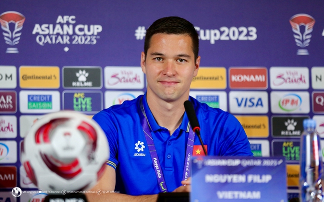 Thủ môn Nguyễn Filip tin đội tuyển Việt Nam sẽ đạt được mục tiêu 3 điểm trước Indonesia