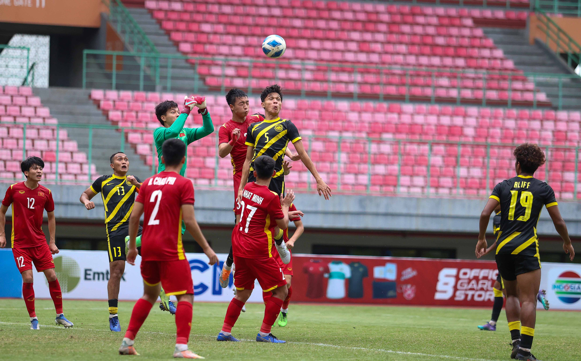 Thua đậm U19 Malaysia, U19 Việt Nam mất vé vào chung kết U19 Đông Nam Á 2022