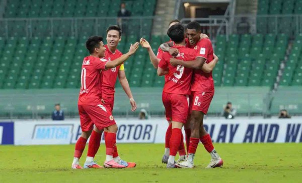 Trận đấu quá quả cảm của CLB Công an Hà Nội Trận đấu quá quả cảm của CLB Công an Hà Nội