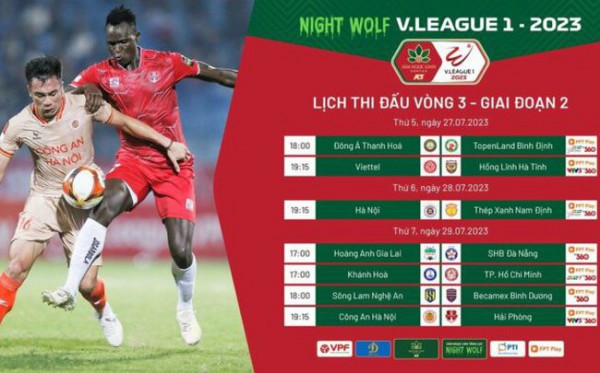 Trước vòng 3 GĐ 2 V.League 1 – 2023: Những cuộc “đại chiến” và chào đón sự ra mắt của VAR!