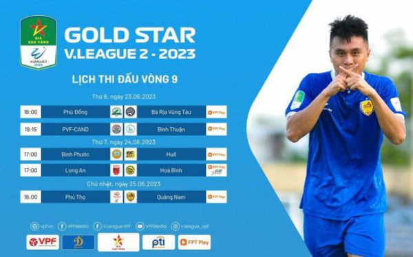 Trước vòng 9 Giải Hạng Nhất Quốc Gia 2023: Cuộc đua “song mã”