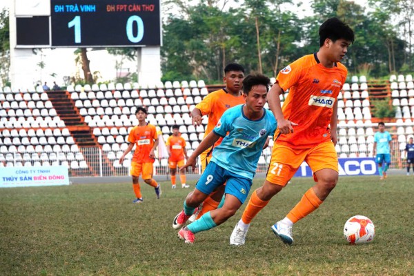 Trường ĐH Cửu Long – Trường ĐH FPT Cần Thơ: Thể hiện bản lĩnh trên sân khách