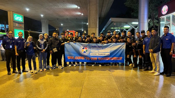 Trường ĐH Quốc gia Malaysia sẵn sàng chinh phục TNSV quốc tế THACO cup 2026