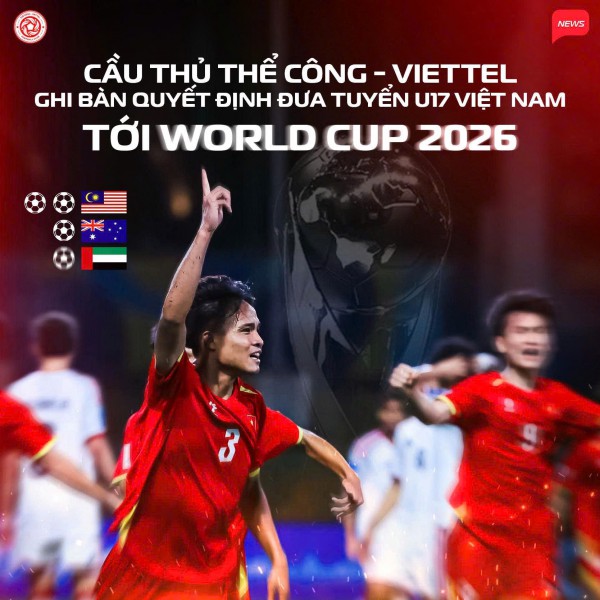 Từ Mạnh Cường U.17 Việt Nam đến giấc mơ World Cup: Thể Công Viettel tuyển sinh lớn nhất lịch sử