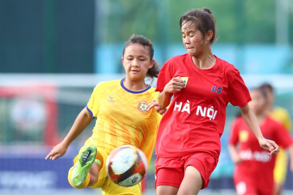 U.16 Hà Nội vẫn dẫn đầu giải U.16 nữ quốc gia, U.16 Sơn La hòa nghẹt thở U.16 Hà Nội vẫn dẫn đầu giải U.16 nữ quốc gia, U.16 Sơn La hòa nghẹt thở
