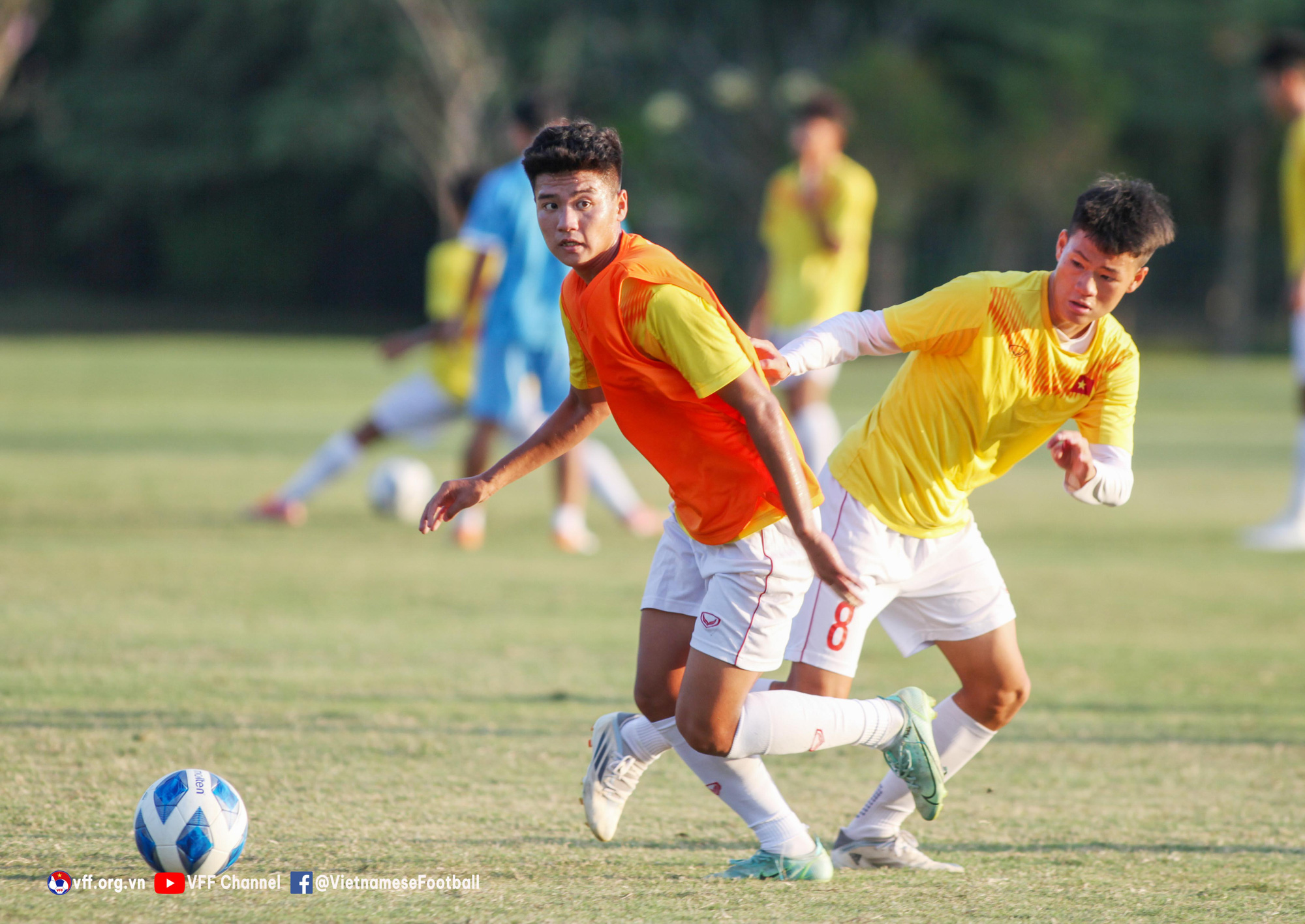 U16 Việt Nam sẵn sàng cho trận tranh ngôi nhất bảng với U16 Indonesia