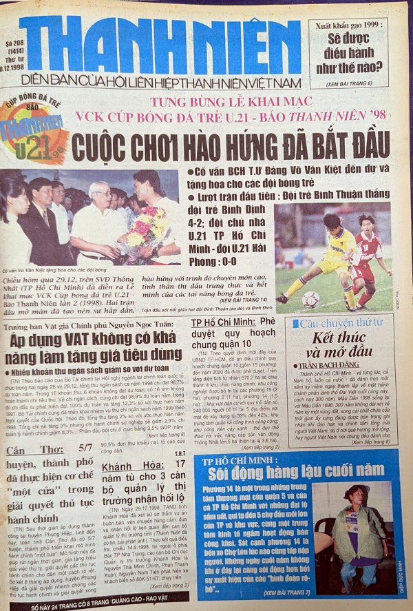 U.21 Báo Thanh Niên bệ phóng tài năng cho bóng đá   Việt Nam