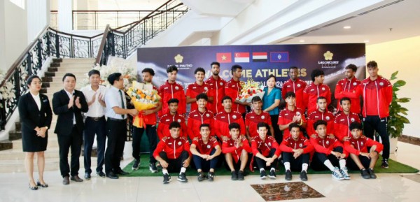 U23 Singapore và U23 Yemen đến Phú Thọ với quyết tâm cao