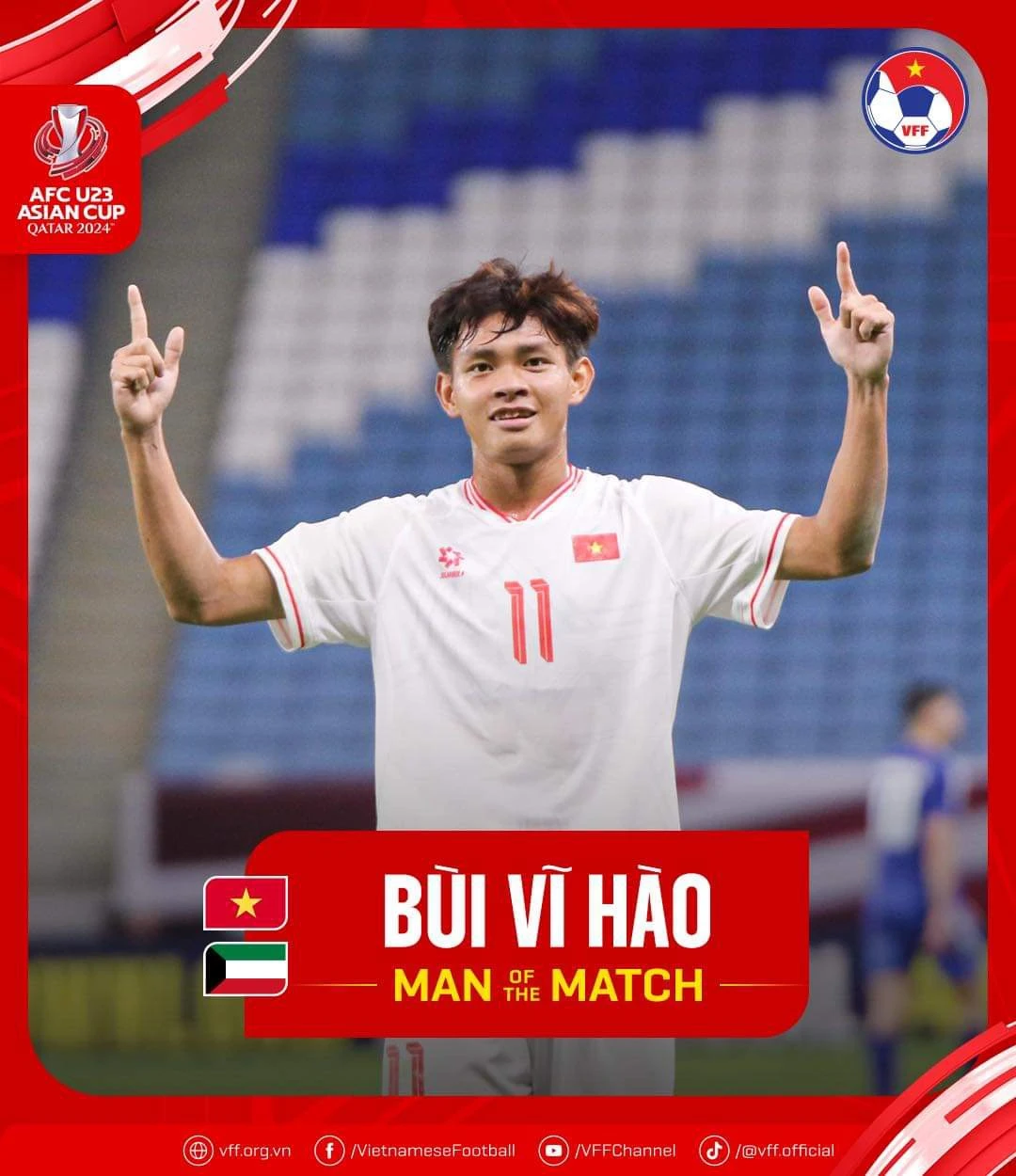 U.23 Việt Nam đấu Iraq: HLV Hoàng Anh Tuấn tung lực lượng mạnh nhất, ‘gà son’ Vĩ Hào đá chính