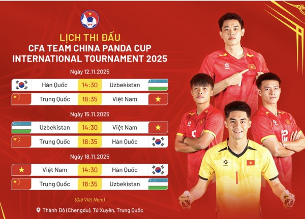 U.23 Việt Nam khởi đầu ấn tượng tại Trung Quốc, đấu U.23 Uzebekistan ngày nào? U.23 Việt Nam khởi đầu ấn tượng tại Trung Quốc, đấu U.23 Uzebekistan ngày nào?