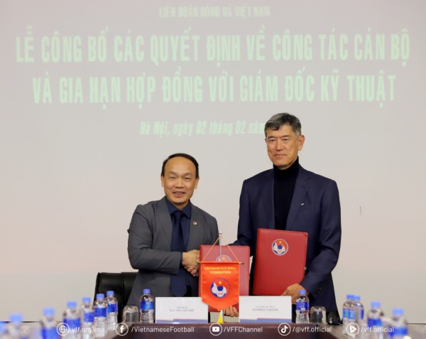 VFF gia hạn hợp đồng với Giám đốc kỹ thuật Nhật Bản, bóng đá Việt Nam tiếp tục thăng hoa