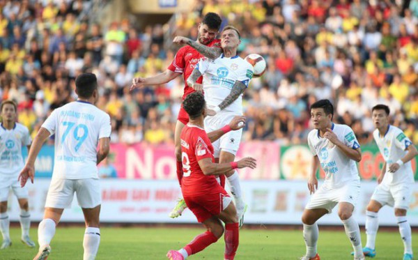 V.League 2023 – Thép Xanh Nam Định và CLB Viettel chia điểm