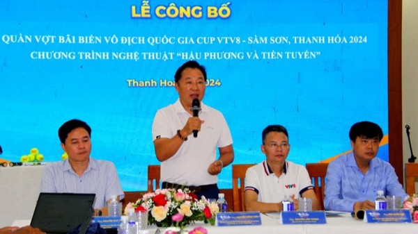 VTV8 phối hợp với tỉnh Thanh Hóa lần đầu tổ chức giải quần vợt bãi biển