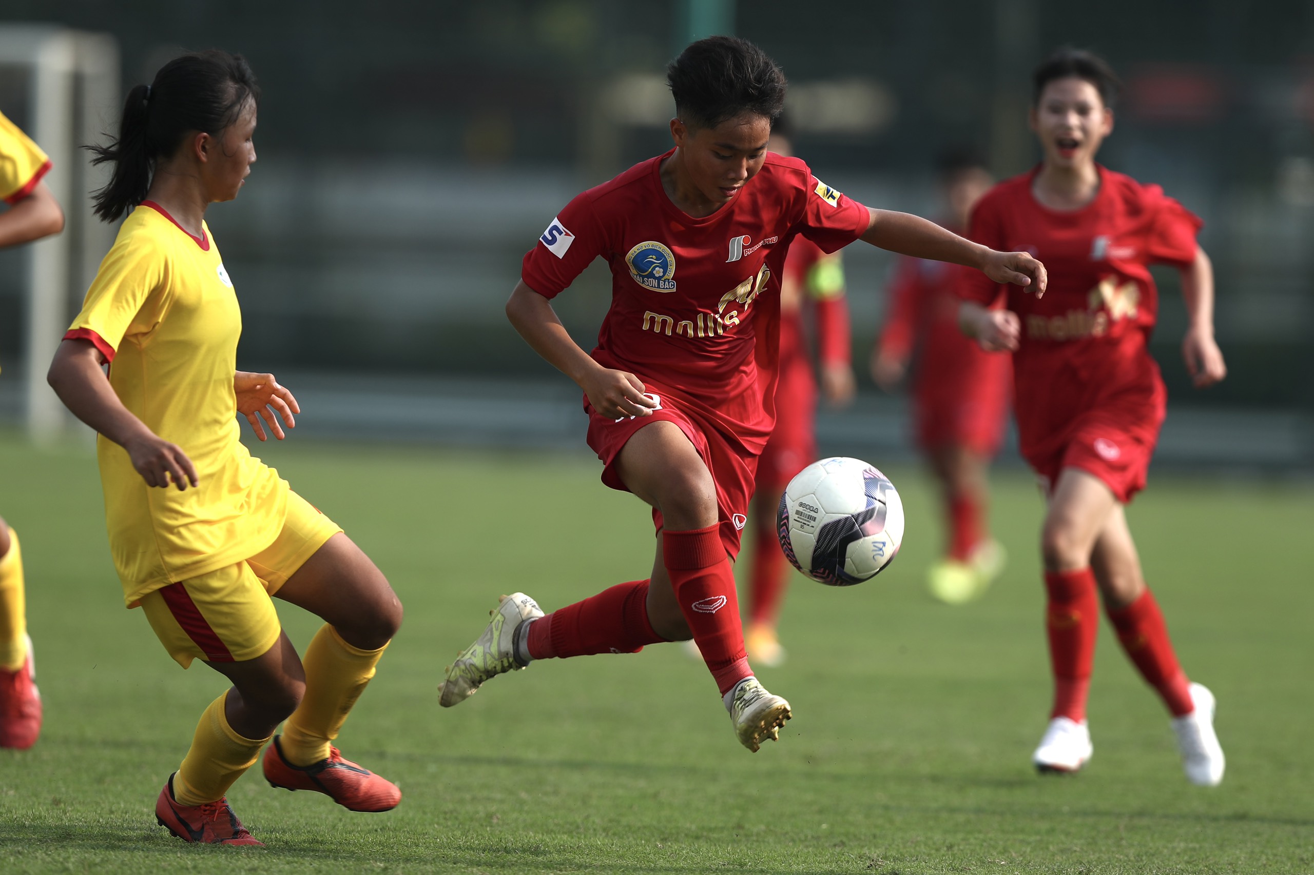 Vòng 1 giải bóng đá Nữ VĐ U16 QG 2022: Phong Phú Hà Nam đại thắng
