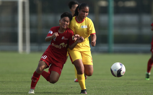Vòng 1 giải bóng đá Nữ VĐ U16 QG 2022: Phong Phú Hà Nam đại thắng