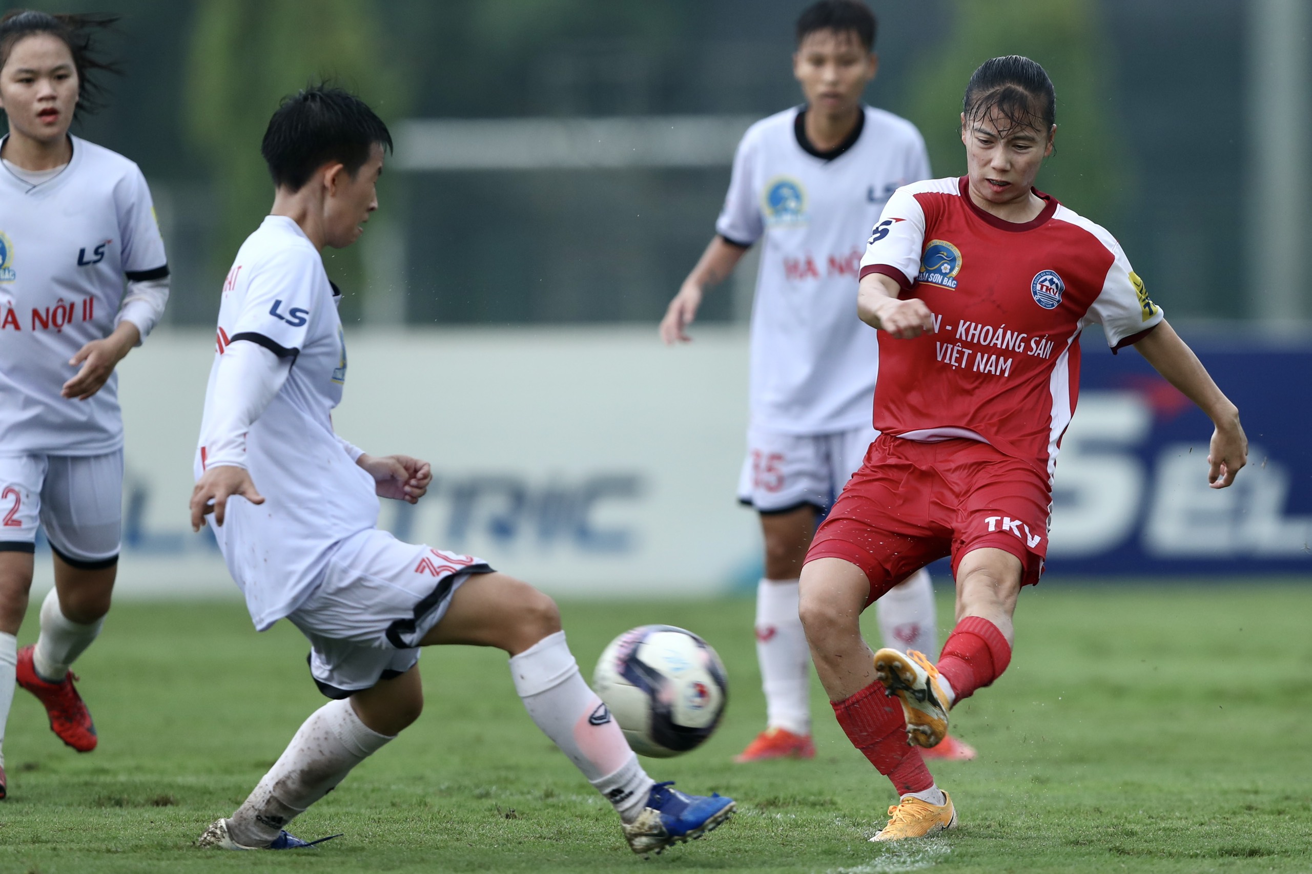 Vòng 6 giải bóng đá Nữ VĐQG – cúp Thái Sơn Bắc 2022: Than KSVN giành ngôi đầu bảng