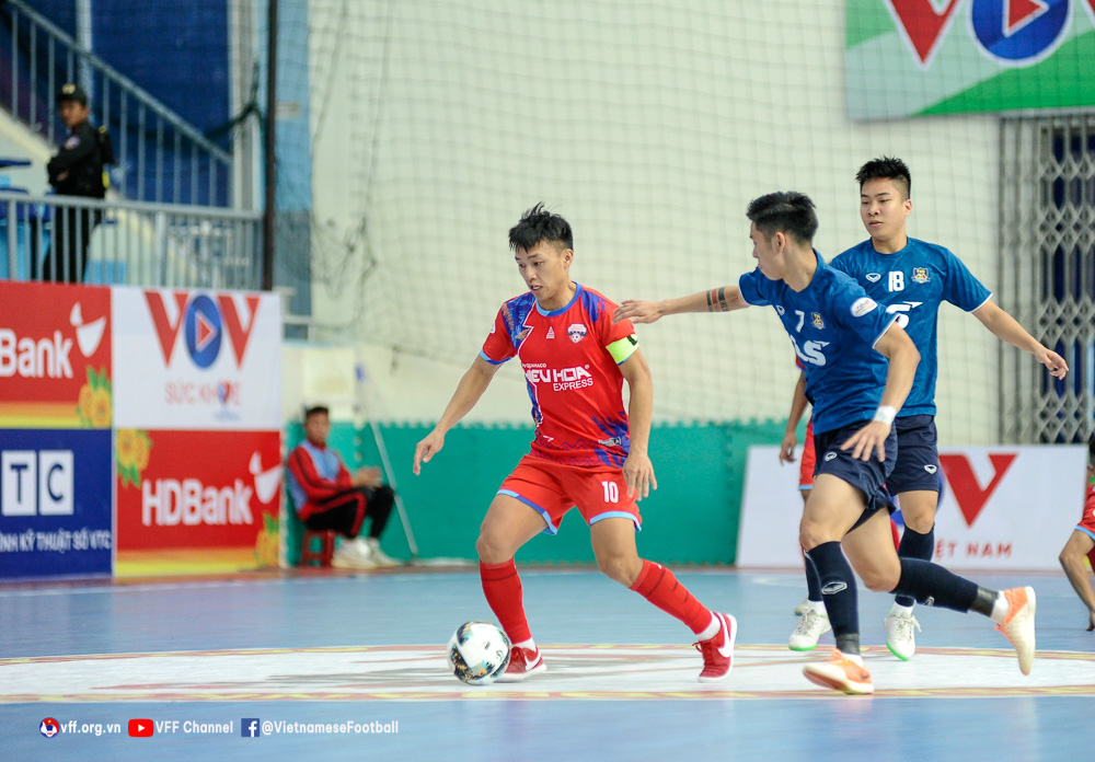 Vòng 7 Giải futsal HDBank VĐQG 2022 (ngày 29/6): Sahako bị cầm chân, Thái Sơn Bắc trở lại ngôi đầu