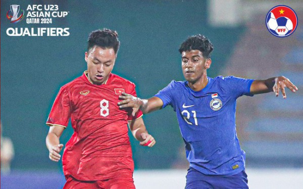 Vòng loại U23 châu Á – U23 Singapore 2-2 U23 Việt Nam: Thế trận áp đảo, kết quả thất vọng