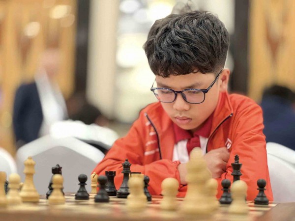 Ấn tượng kỳ thủ 14 tuổi Đầu Khương Duy Ấn tượng kỳ thủ 14 tuổi Đầu Khương Duy